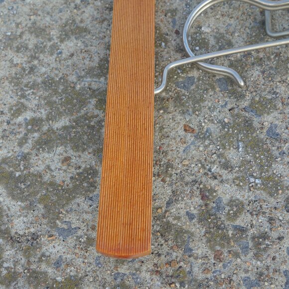 Vintage Fratelli Reguitti Brev No. 432106 32 Made in Italy Wood Pants Hanger - Picture 13 of 13